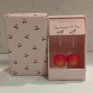 Cherry on Top Drop Earrings
